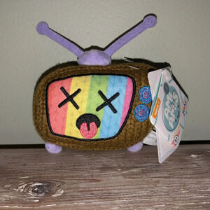 NWT Ami Amis Telly TV Television 4 Inch Crochet Plush Wave 1 Jakks Pacific